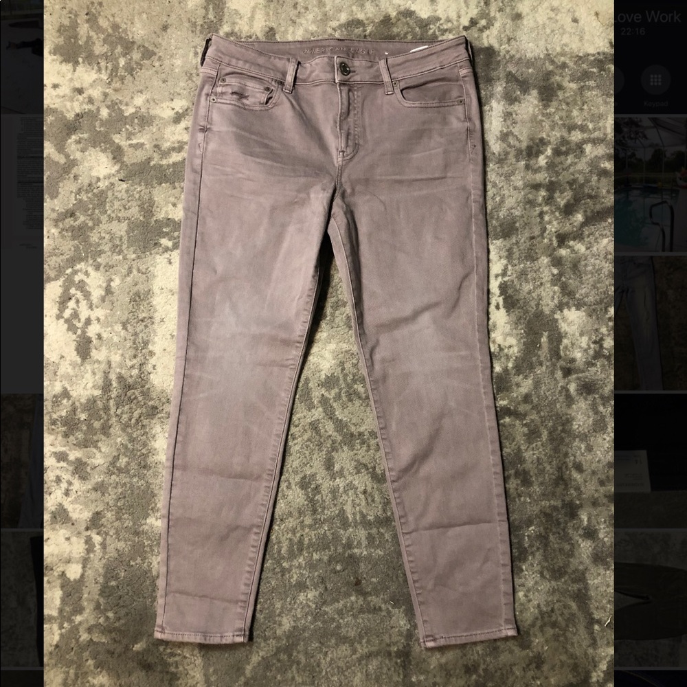 American eagle jeggings size 14 short
